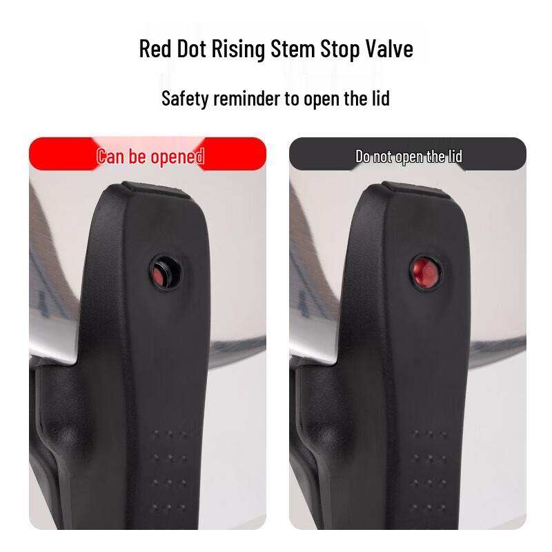 Double Happiness 304 Stainless Steel Pressure Cooker