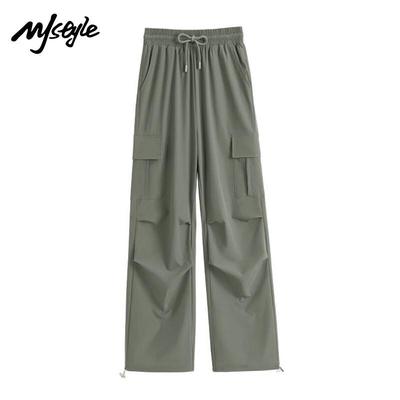 MJ STYLE Women's Summer Cool Straight-Leg Pants
