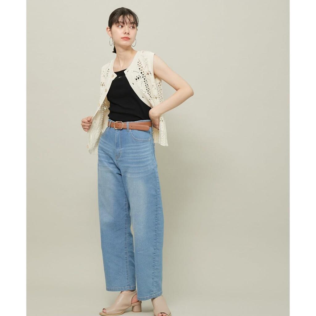 ROPE PICNIC Camisole with Embroidered Logo and Women's Cups, Off-White (16)