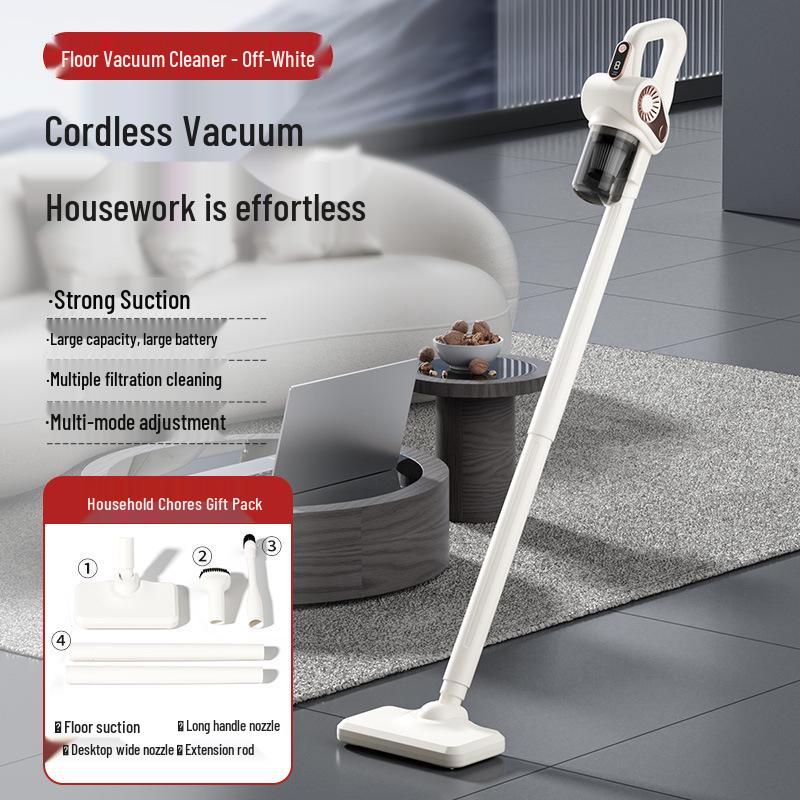 

Portable Multi-functional High-Power Vacuum Cleaner for Home, Bed, and Car English