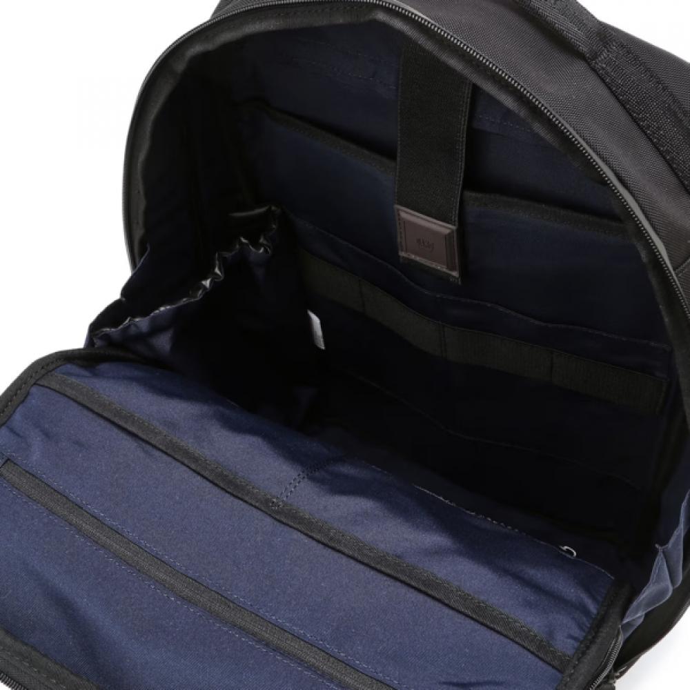 Daks Black Embossed Logo Nylon Backpack Dbba6e773bk