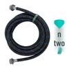 Multi-Functional High-Pressure Water Gun for Car Wash, Gardening, and Landscaping with Soft Hose Storage Set
