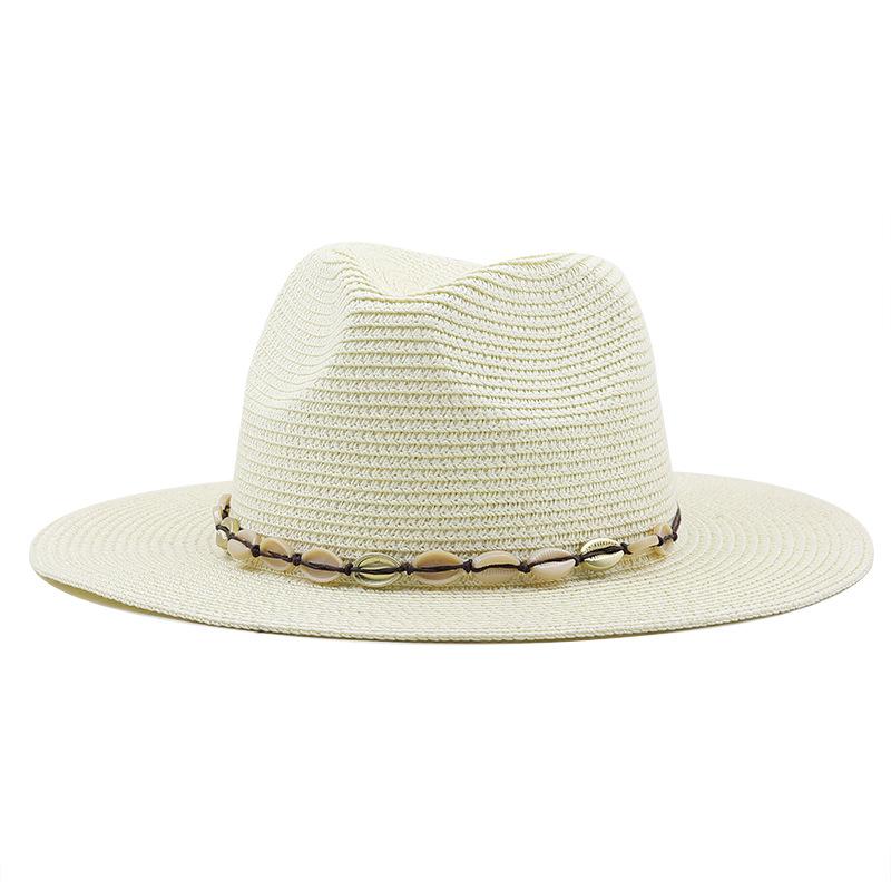 Western Denim Handmade Straw Hat Top Hat Women's Outdoor Beach Hat Sun Protection Hat
