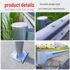 Rural Road Three-Wave Hot-Dip Galvanized Guardrail Panel for Anti-Collision Protection