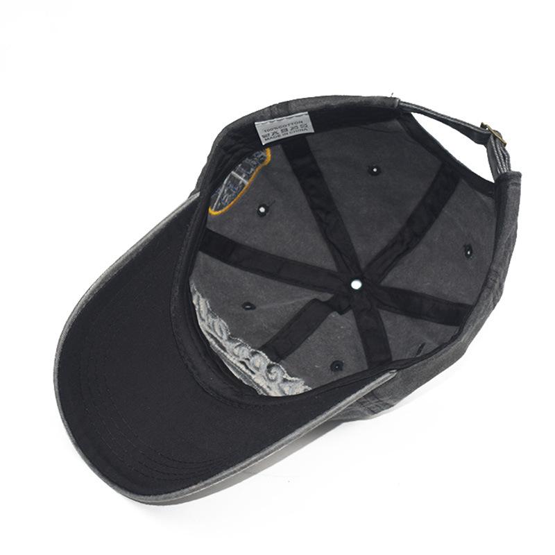 2023 Washed Cotton Baseball Cap Snapback Hat For Men Women Dad Hat Embroidery Casual hats Casquette Hip Hop Caps
