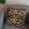 2D Leopard Print Pillow Cover With Ornate Border Pattern Cushion Cover Suitable For Sofa Bedroom Car Pillow Cover