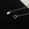 Ring Diamond-inlaid Love Pink Bow Necklace Temperament Sweet Girlish Collarbone Chain