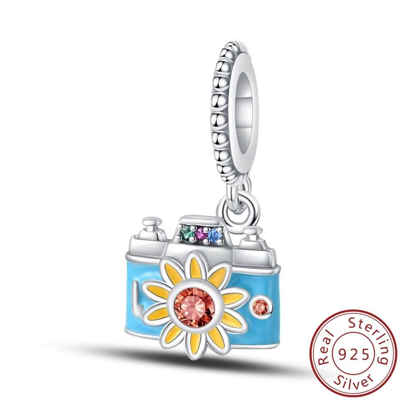 100% Copper Charms Pendants Fit Original Bracelet Diy Beads Dog Love Letter Cupid Love Lock Angel Butterfly