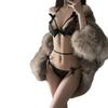 Sexy lingerie, pure desire, quick unraveling, Japanese lace suit, hot charm, temptation, versatile