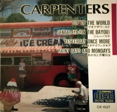 CD CARPENTERS - Carpenters CX1027 Kancelária 55 Japonsko Pop Použité