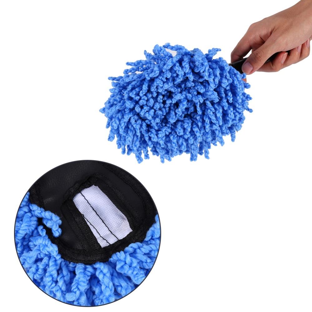 2pcs Scratch Free Car Dash Duster Brush Super Soft Microfiber Car Cleaning Tool Kitchen