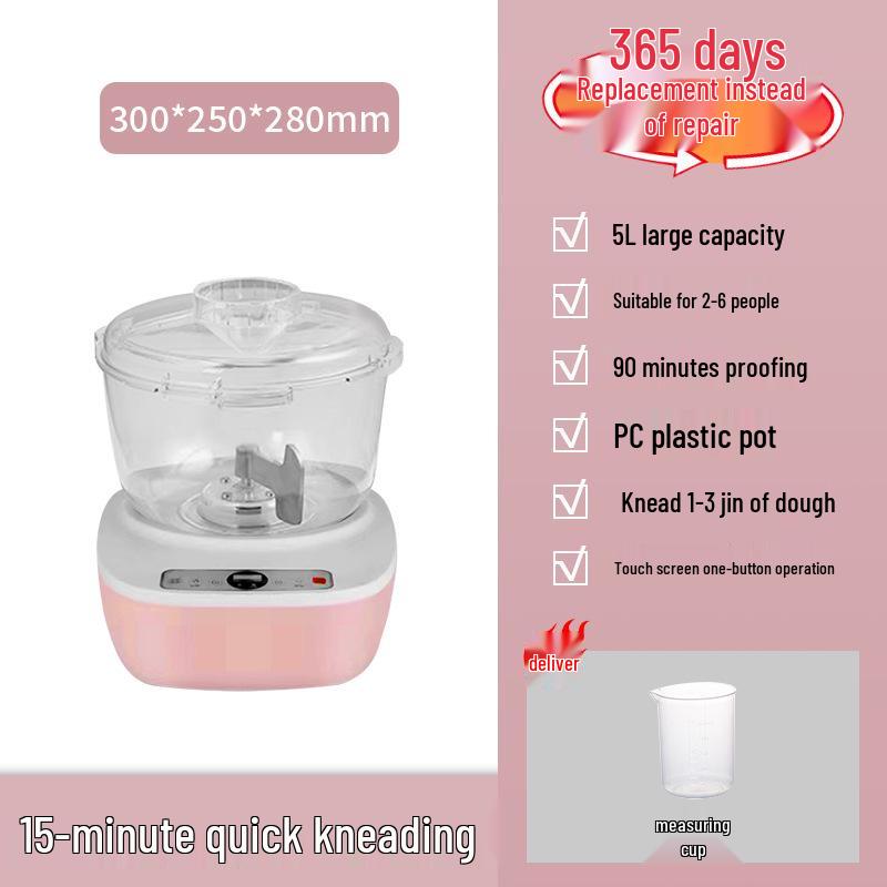 Fully Automatic Bread & Mantou Maker: Dough Mixer, Proofing & Kneading Machine