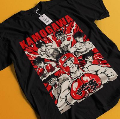 Hajime No Ippo T-Shirt Makunouchi Shirt Mamoru Ichiro Miyata Tshirt Ryo Mashiba