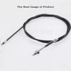 84.7" 215Cm Rear Brake Cable Replacement Accessory Fit For GY6 50Cc 150Cc ATV Go Kart TaoTao Roketa SunL Moped Scooter.