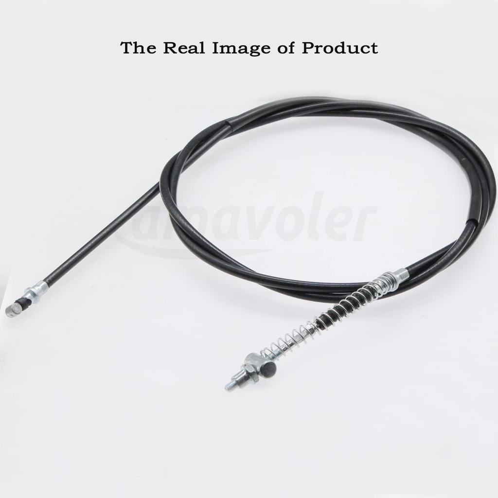 84.7" 215Cm Rear Brake Cable Replacement Accessory Fit For GY6 50Cc 150Cc ATV Go Kart TaoTao Roketa SunL Moped Scooter.