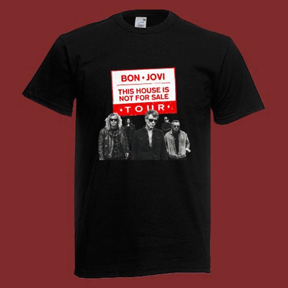 Bon Jovi This House Is Not For Sale Men s Black Size S-5XL XS