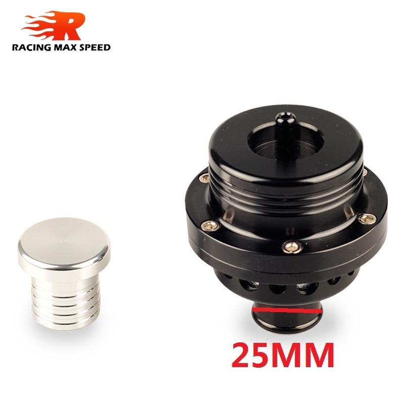 

25MM Dual Piston Valve Auto Motorsport Blow Off Valve Single Piston Ram Dump Valve for all turbo cars чёрный