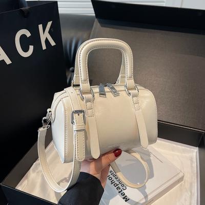 Women's Handbag To Work Commuter Women's Bag Pu Messenger Bag New Spring and Summer Retro Shoulder Messenger Bag