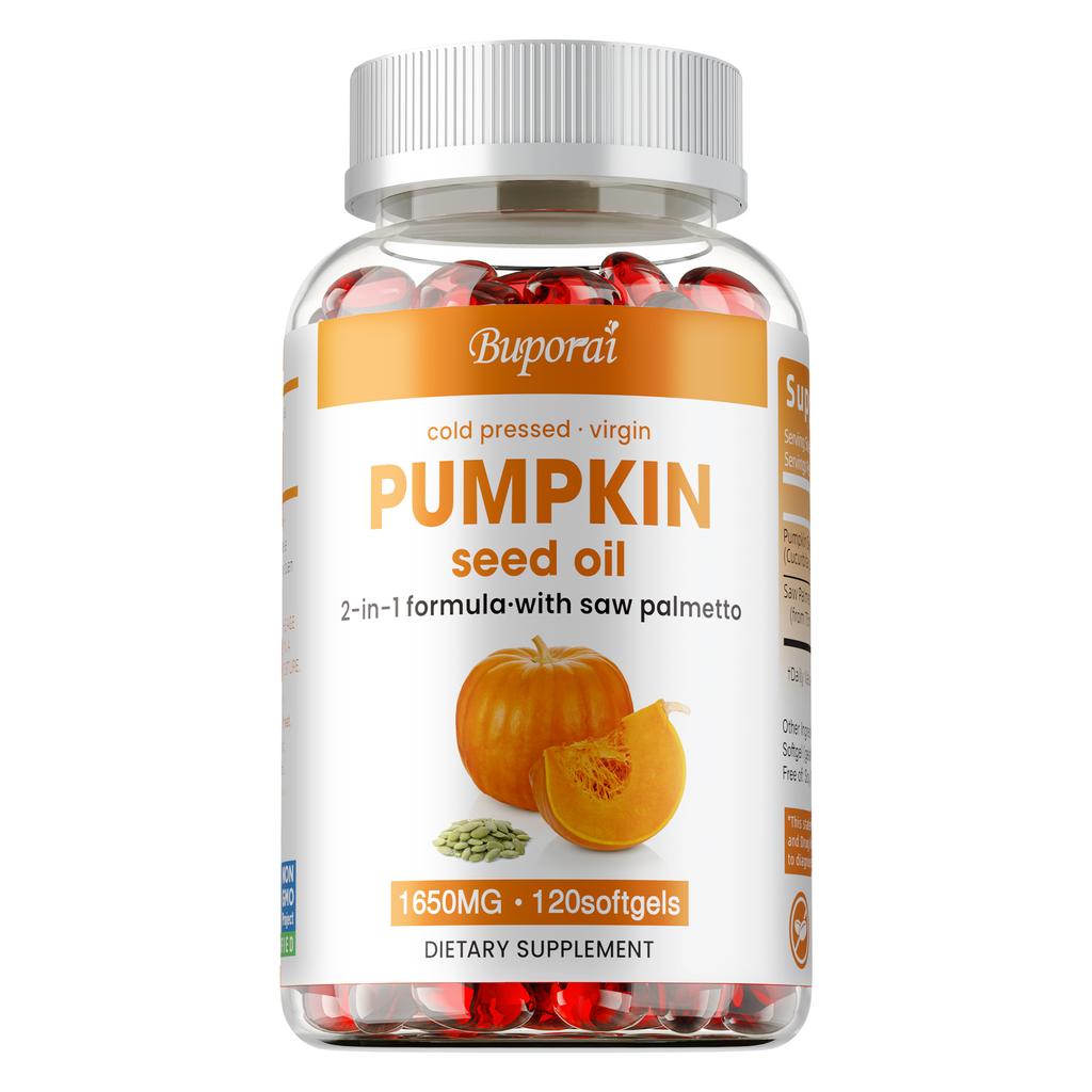Pumpkin Seed Oil - Saw Palmetto - Hair Growth, Urinary Tract and Prostate Health
