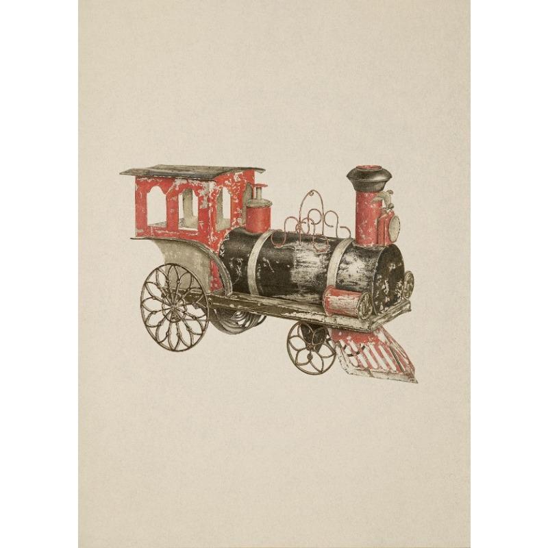 Old Vintage Style Ancient Transportation Animal Art Poster Canvas Painting Wall Prints Picture for Living Room Home Decor