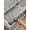 1 Roll Grey Thickened Shelf Liner for Kitchen Cabinets Non-Adhesive Drawer Liner Non-Slip Cupboard Liner Washable EVA Refrigerator