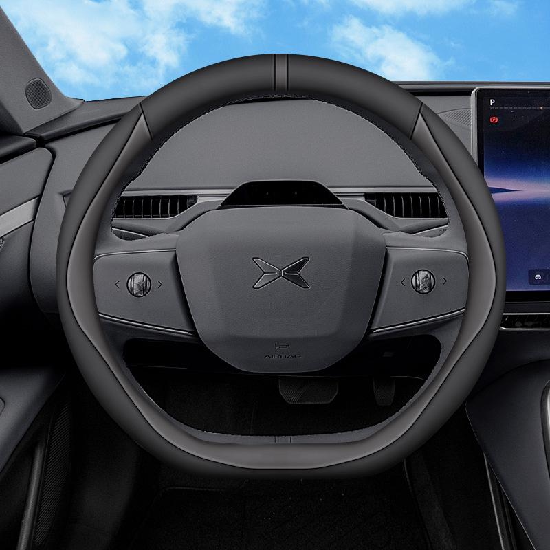 Нескользящая, Влагоотводящая Накладка на Руль для XPeng MONA M03, Ультратонкая, Всесезонная. 38cm
