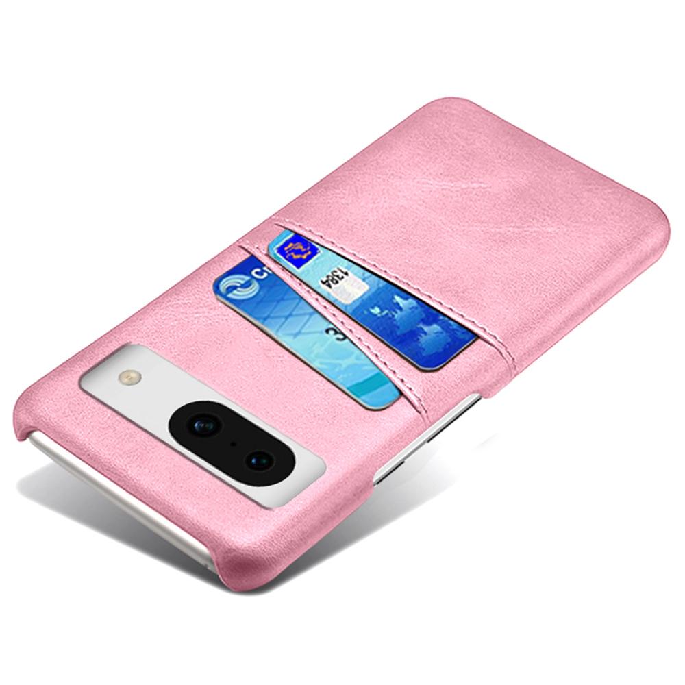 For Google Pixel 8a Case PU Leather+PC Phone Cover with 2 Card Slots