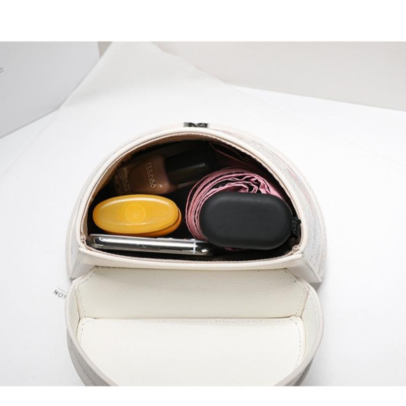 Hvauen Cute Graffiti Bucket Women's Bag New Niche Premium Crossbody Portable Shoulder Bag