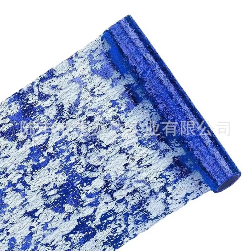 Table Runner 1PCS Hot Stamping Foil Messy Mesh Gold Mesh Tablecloth Wedding Christmas Day Party Decoration