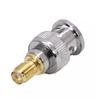 5/20/100PCS BNC Male to SMA Female Adapter RF Coaxial Goldplated Converter SMA Female to BNC Male Straight Antenna Connector