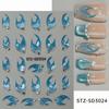 Con Adesivi per Unghie Press-On Diamante Decalcomanie per Unghie per Decorazioni Manicure Fai-da-Te