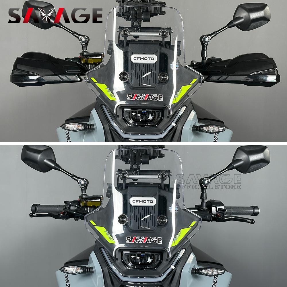 For CFMOTO 450MT 700MT Handlebar Handguard CF-Moto IBEX 450 MT MT450 Heighten Hand Guards Shield Brake Clutch Lever Protector