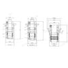 Single Welding JMK-16/GLF-16 Cartridge Mechanical Seals | 16mm Shaft for CNP & CR10/CR15/CR20 Multi-stage Pumps