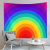 Colorful Rainbow Style Tapestry Abstract Aesthetics Tapestry Art Home Living Room Bedroom Dorm Wall Hanging Decorative Blanket
