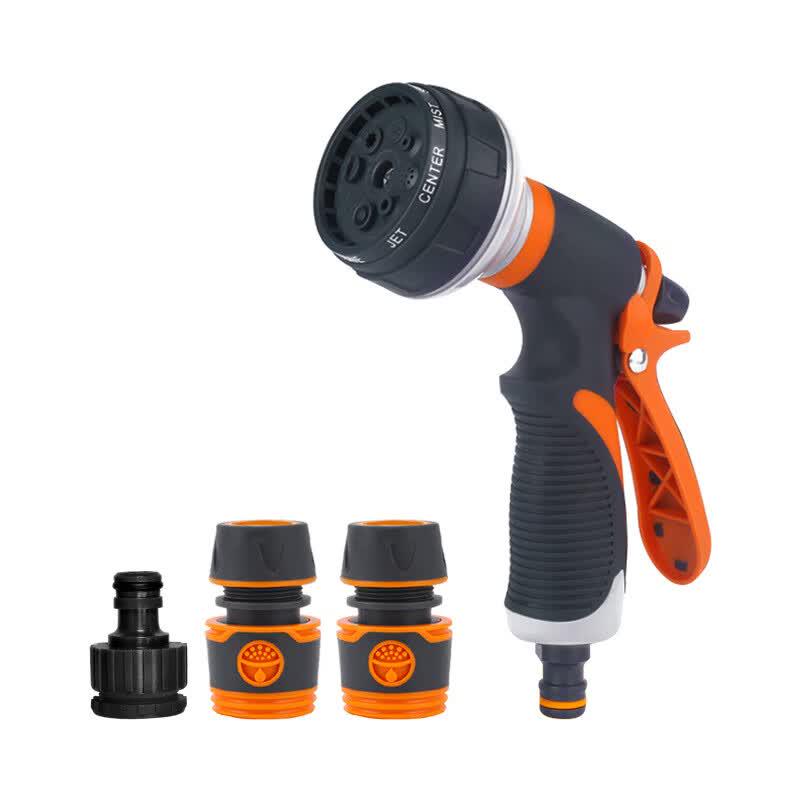 8-Function Garden Watering Spray Gun Kit