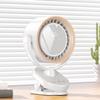 Tilt Desk Fan 100 Speeds USB   Desktop Wall Mounted Clip On 4000mah Battery Bladeless Quiet Cooling Fan