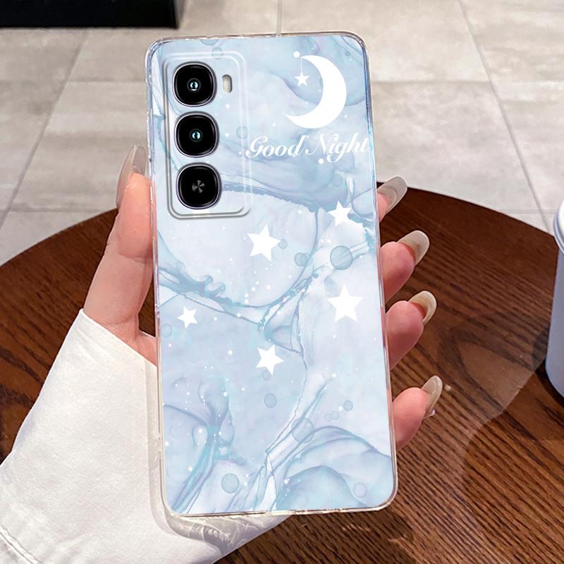 Casing For Itel City 100 / Itel C671L Phone Case Clear Soft TPU Silicone Back Cover Aesthetic Fashion Cute Cat Astronaut Cases