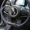 For BYD Atto3 Atto 3 Yuan Plus 2025 2025 2025 Steering Wheel Panel Sticker Frame Decoration Cover Trim Interior Accessories