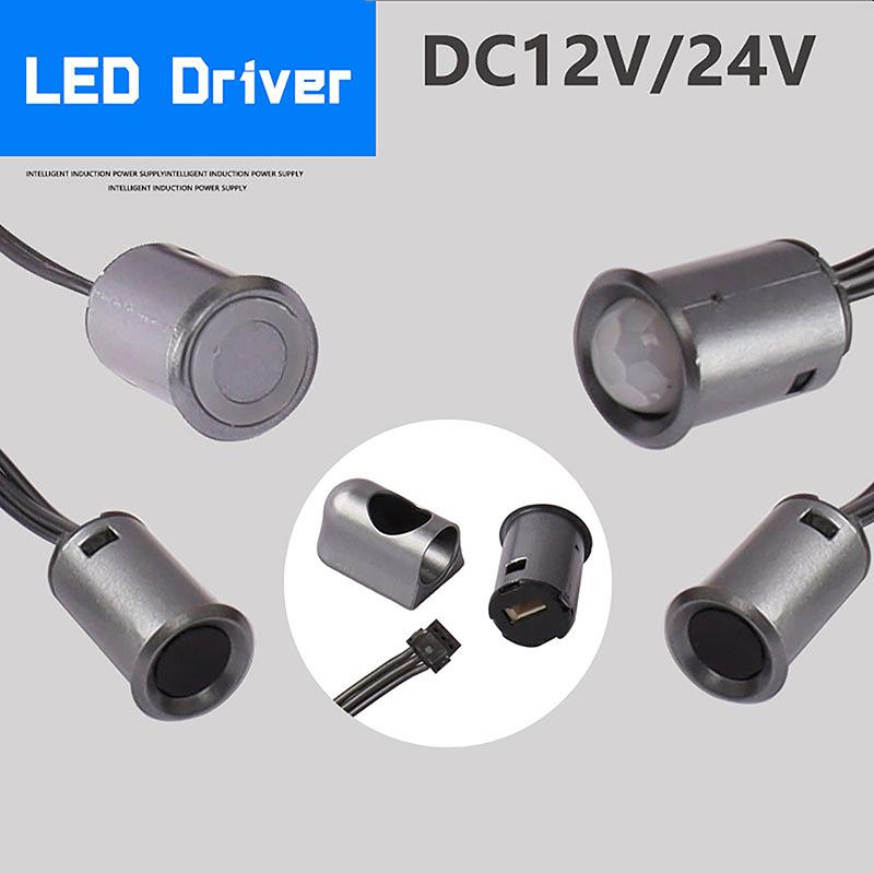 Touch Motion Sensor Switch 12V 24V Ir bevegelsessensor for skaplys