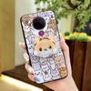 Quicksand Kickstand Phone Case For Nokia 5.4 Phone Lens Protection Cartoon Soft Case Dirt-resistant Durable Protective