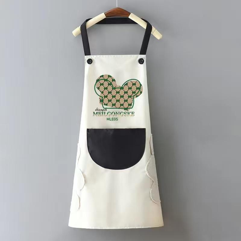 

Кухонный фартук Кулинарная мода Корейская версия Милый фартук Рабочая одежда One Size