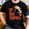 2025 Summer House of 1000 Corpses 100 Pure Cotton Printed Tshirt for Couple Beach Funny Crewneck Fashion Tee Shirt Big Size