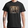 Maine Coon Cats with Crowns In a Royal Setting Classic T-Shirt S-3XL