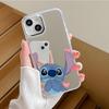 Cute Stitch Applies To Apple 15promax Makeup High Definition Mirror Mobile Phone Case Iphone17 Women's Mirror