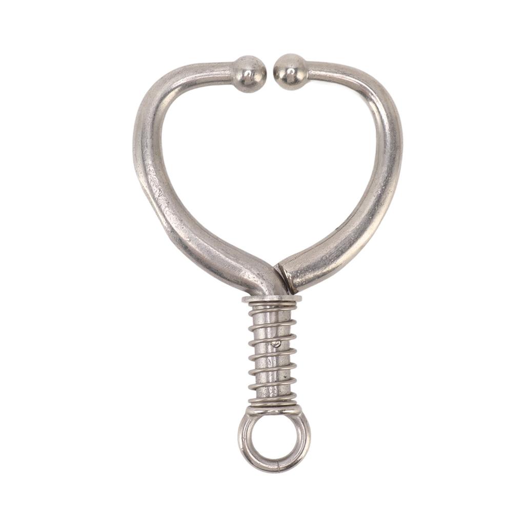 Cattle Nose Ring Durable Stainless Steel Cattle Ring Spherical Cattle Ring Clamp Traction for Home