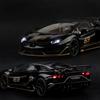 1/18 Lamborghinis Aventador SVJ63 Alloy Toy Car Model Wheel Steering Sound and Light Children's Toy Collectibles Birthday Gift