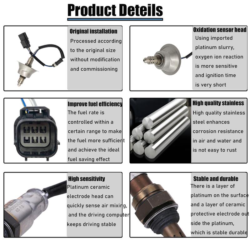 Upstream O2 Oxygen Sensor 36531-5K8-004 For Honda Civic 2016 2017 2018   CR-V CRV 2017 2018   1.5L 365315K8004