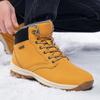 Winter Men Snow Boots Warm Plus Velvet Man Casual Shoes Outdoor Non-slip Cotton Shoes Men Wear-resistant Waterproof Men's Boots