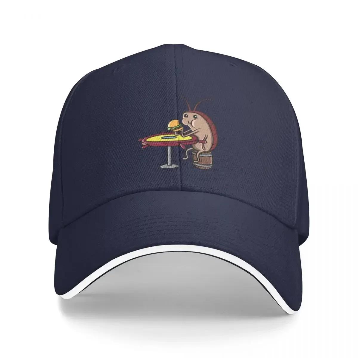 

Krusty Krab Cockroach Cap Casual Baseball Caps Adjustable Hat Hip Hop Summer Unisex Baseball Hats Customizable Polychromatic Adjustable