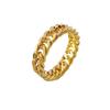 Korean Style Simple Ins Cool Style Chain Titanium Steel Ring Women's Ring